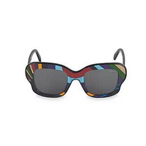 Pucci 51MM Butterfly Sunglasses multicolored
